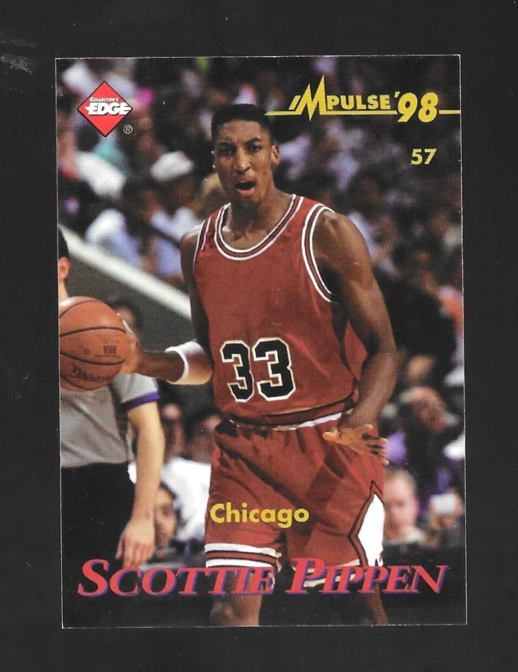 1998 Collector's Edge Impulse #57 Keon Clark Scottie Pippen - NM-MT - Image 2 of 2