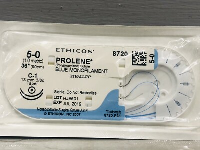 PP−「P」 Polypropylene Suture Blue monofilament | eBay