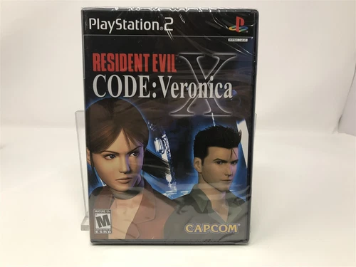 Resident Evil Code: Veronica X - Sony Playstation 2 PS2 - Brand New Sealed RARE