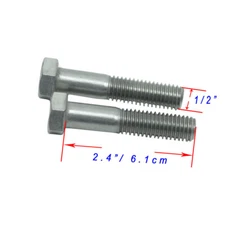 Stainless Steel Handlebar Risers Clamp Mounting Hardware Bolts Screws for Harley