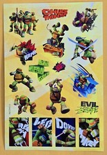 Teenage Mutant Ninja Turtles Sticker Single Sheet