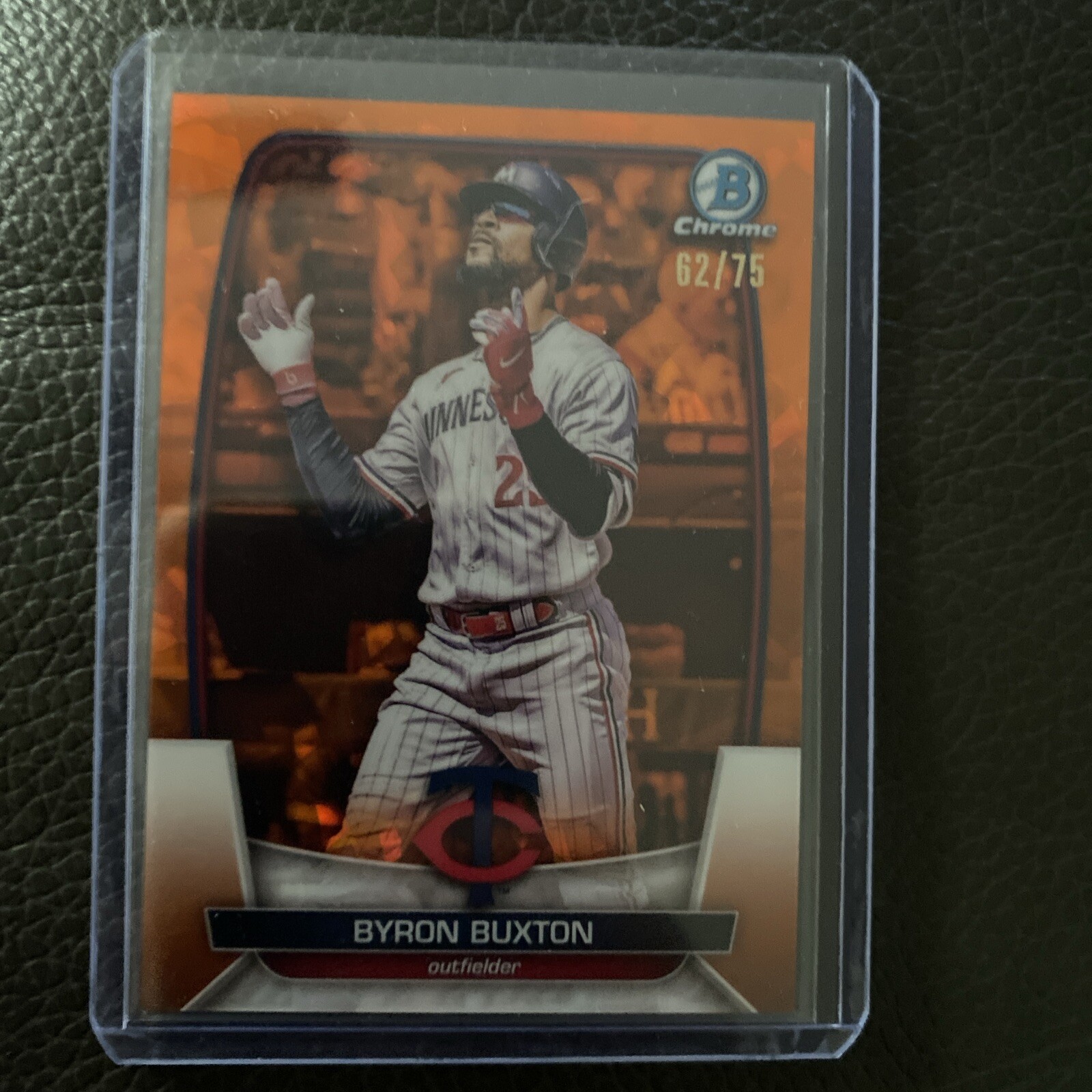 2023 Bowman Chrome Sapphire Edition - Byron Buxton #80 Orange /75