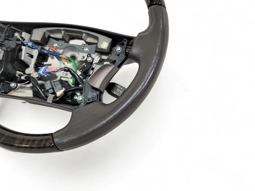 Lexus LS460 07-10 Rad Mit Holz Maserung Rand Schwarz, 45100-50240-E0, D027, OEM, - Bild 5 von 9