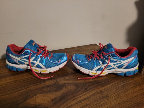 ASICS Gel-Exalt 2 Running Shoes Teal Majenta Women's Size 9 T4B6N Duomax - Picture 3 of 15