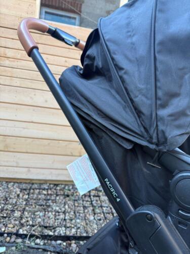 Hauck Pacific 4 Shop n Drive (Caviar) Pram Pushchair - 8/10 Condition USED - Picture 5 of 7