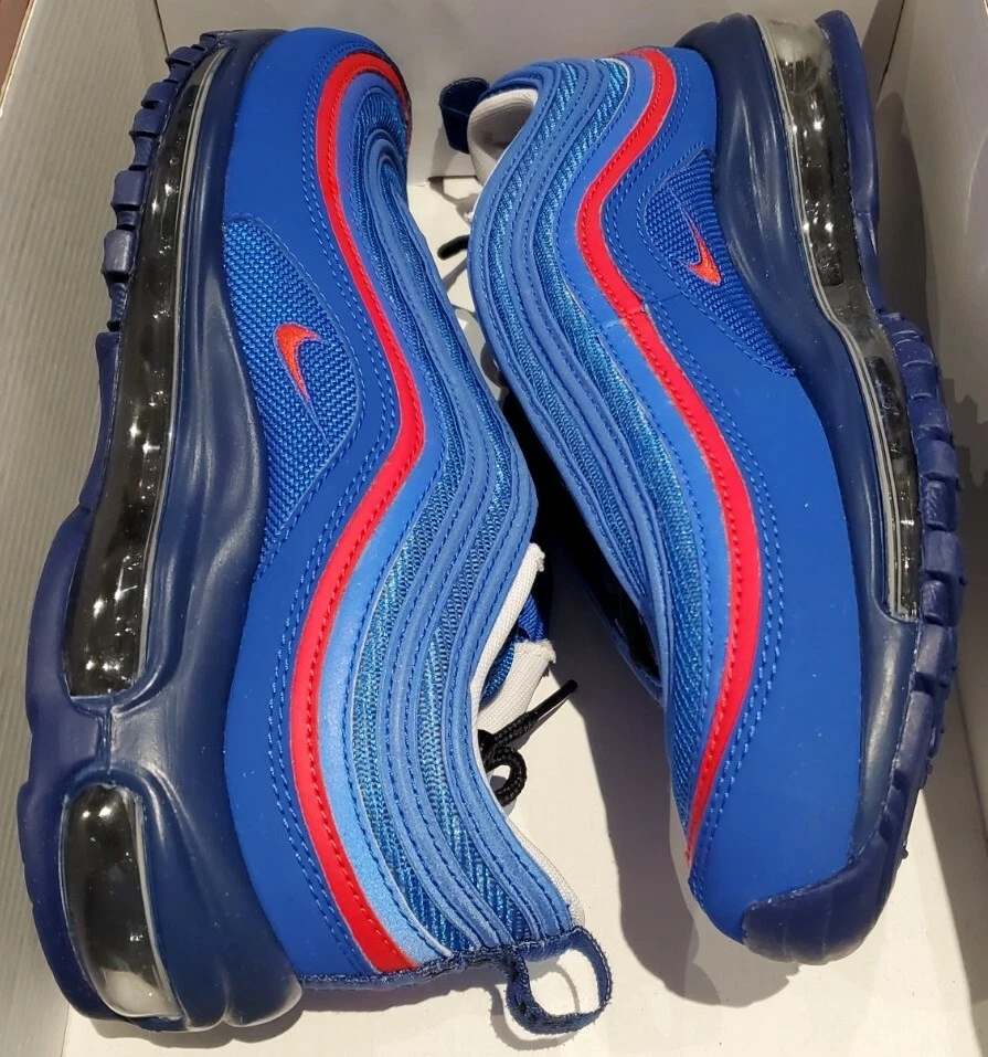 Nike air max top 97 blue red
