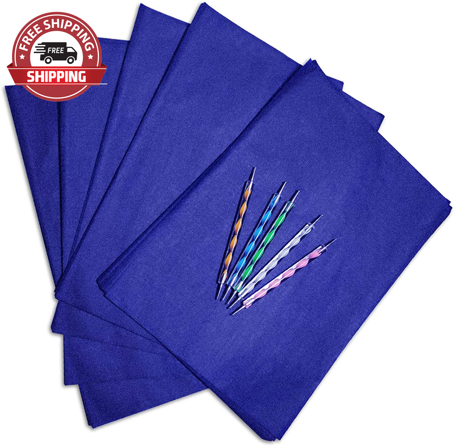 100 Sheets Carbon Transfer Paper,Blue Carbon Copy Paper Tracing Paper with  5Pcs 744759668073 | eBay
