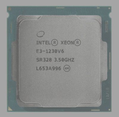 Intel Xeon E3-1230 v6 / 4x 3,50GHz / LGA 1151 / 8MB/ Prozessor