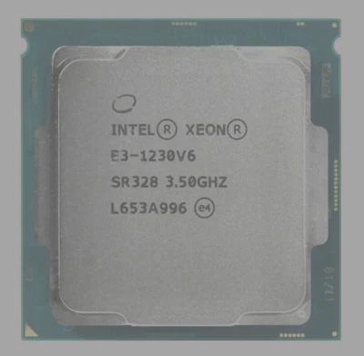 Intel Xeon E3-1230 v6 / 4x 3,50GHz / LGA 1151 / 8MB/ Prozessor - Bild 1 von 2