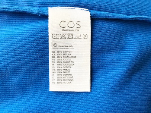 COS Kleid ganz entspannt chic und bequem! kühle, trockene Baumwolle Gr. S ++ - Bild 7 von 8