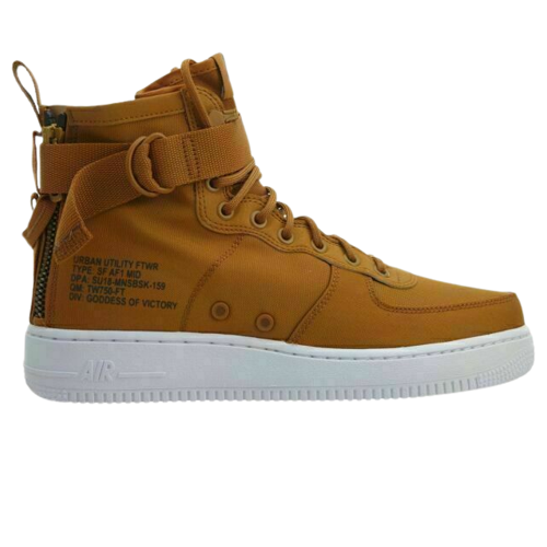 Nike SF Air Force 1 Mid Desert Ochre