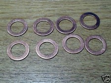 Brake pipe Banjo fitting 8 washer set, Mazda MX5, Eunos MX-5 mk1 mk2 mk3 1989 on