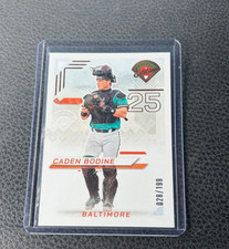 2025 Panini Prospect Edition Caden Bodine Gold Foil 028/199