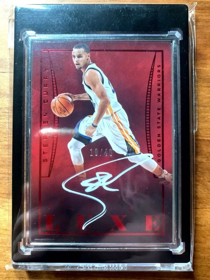 Stephen Curry Basketball Autographed Trading Cards Sports 2014-15