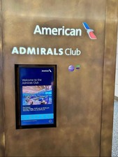  Two(2)  American Airlines Admirals Club One ...