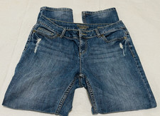 Simply Vera Vera Wang Straight Women's Distressed Denim Jeans VGC