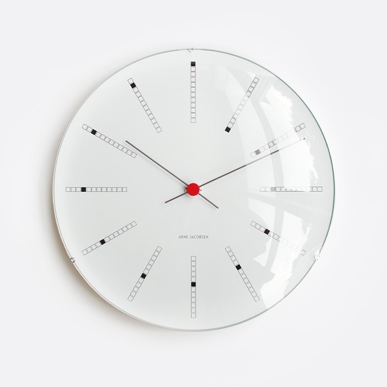 ARNE JACOBSEN | Wall Clock Bankers 290mm | eBay