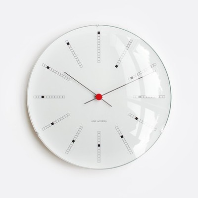 ARNE JACOBSEN | Wall Clock Bankers 290mm | eBay