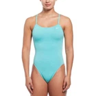 Nike Hydrastrong Solid Cutout One Piece Swimsuit - Green