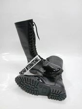 Wrestling Boots Professional Leather Lace Up Training Boxing Martial Arts Footwe