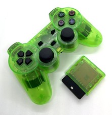 Controller wireless PS2 verde chiaro #fe3b56