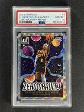 2024-25 Donruss Shai Gilgeous-Alexander #2 Zero Gravity Hyper /25 PSA 10 GEM MT