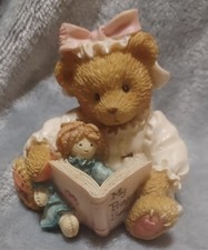 Vintage Cherished Teddies Christine Holding Prayer Book