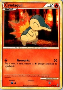 Cyndaquil 55/95 Call of Legends Common