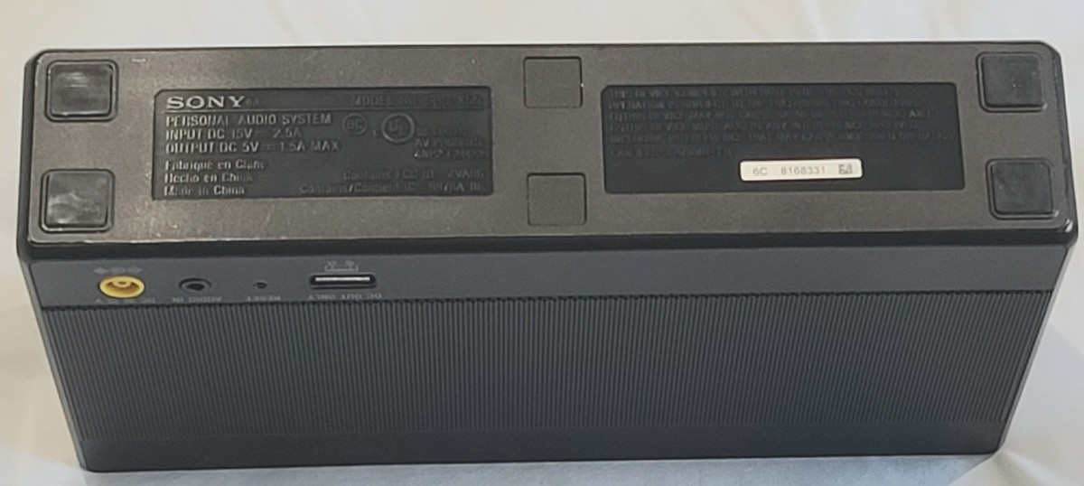 Sony SRS-X55 Portable Speaker System - Black for sale online Sony SRS-X55 Portable Speaker System - Black for sale online