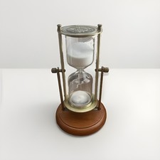 Vintage kelvin & hughes London Sand Timer Glass Sand Timer for Home Desk Office