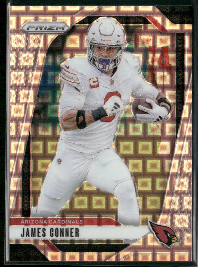 2024 Panini Prizm #2 James Conner Pandora #/400 Arizona Cardinals