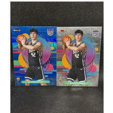 MAXIME RAYNAUD 2025-26 TOPPS FINEST ROOKIE LOT BLUE REFRACTOR /150 + BASE RC