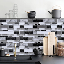 Peel and Stick Kitchen Wallpaper 11.8" x 78.7" Waterproof Contact Paper Backspla