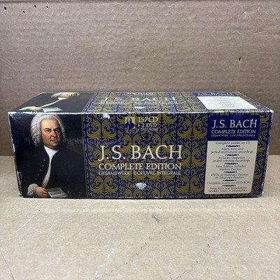 J.S. Bach Complete Edition Brilliant Classics 157 CD + 2 DVD | eBay