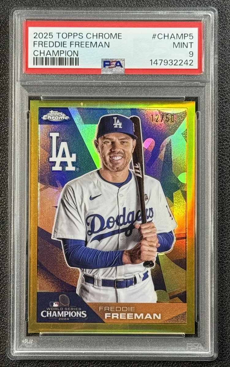 2025 Topps Chrome - Freddie Freeman #CHAMP-5 for sale | eBay