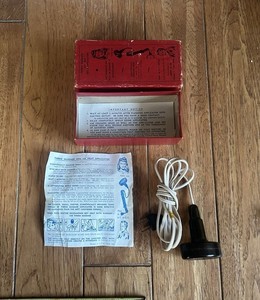 Vintage Sibert & Co. Therm Massage Infra Red Applicator With Box & Leaflet