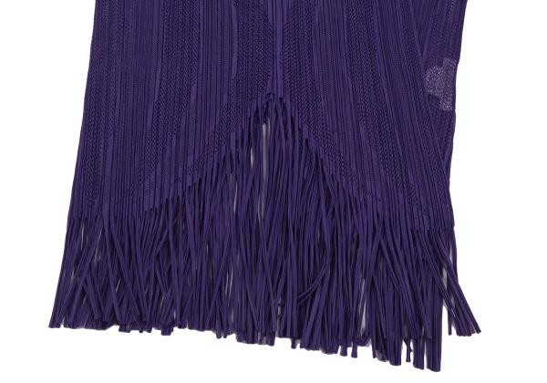 PLEATS PLEASE Mesh Pattern Buttonless Cardigan Si… - image 7