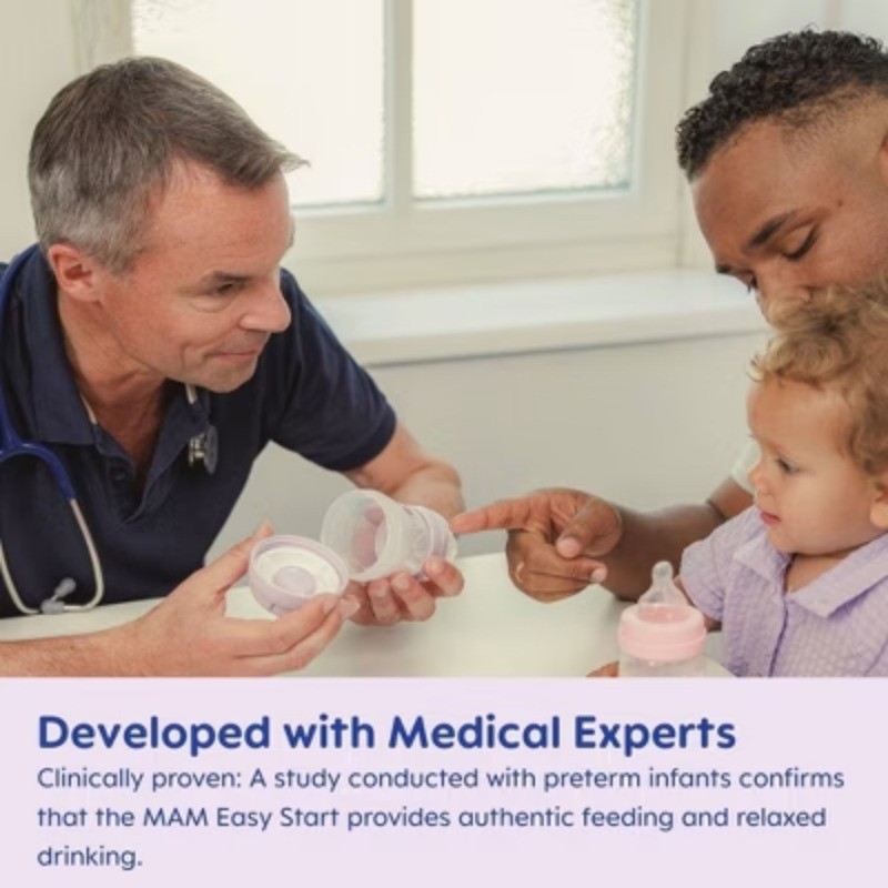 MAM Easy Start Anti-Colic Baby Bottles - 9oz/4pk