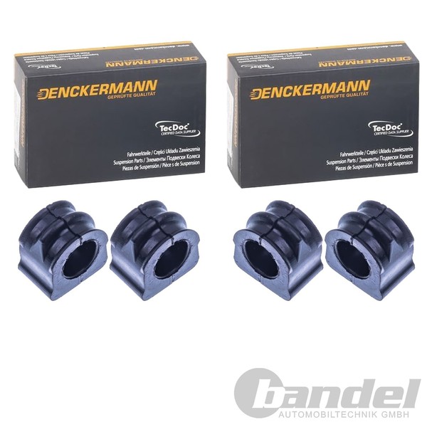 2X Denckermann 18Mm Stabilager Vorne Passend FüR Audi A3 Tt Seat Leon Toledo Sko-image
