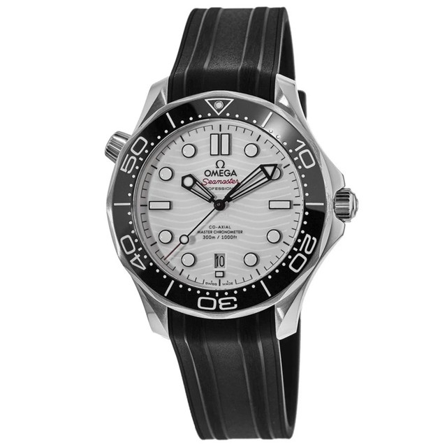 New Omega Seamaster Diver 300M White Dial Men's Watch 210. 32. 42. 20. 04. 001
