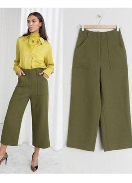 Women Gerry Weber Trousers Grey Modal 40 / L / 48