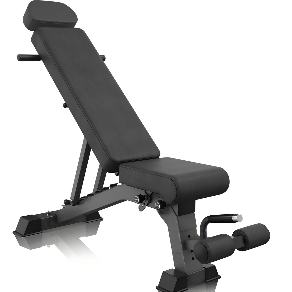 YOUTEN 1300 LB Weight Bench With Headrest Heavy Capacity | 9-4-4