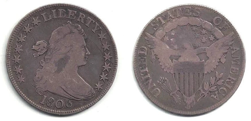 1806 Year US Early Half Dollar Coins (1794-1839) for sale | eBay
