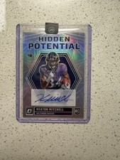 2023 Panini Donruss Optic Hidden Potential Keaton Mitchell #HP-KM Autographs /99