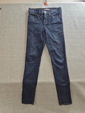 Levi's 311 Shaping Skinny Jeans Womens 28 Blue Denim Stretch Logo Dark Wash