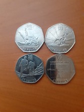 2012 Olympic Wrestling, Football, Judo, Triathlon 2011 50p Coins Job Lot (2)