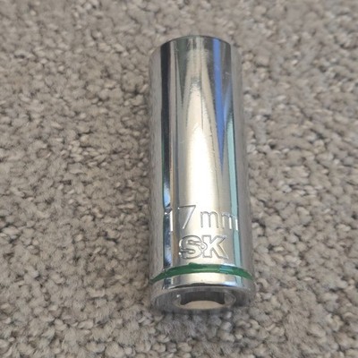 S-K 6pt Metric Deep Well Socket 3/8'' Drive Choose a Size