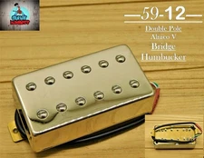 G.M. 59-12 Alnico V Nickel Humbucker Bridge(4-wire) for Gibson Epiphone®