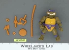 Storage Shell Donatello 100% Complete TMNT Playmates 1991 Vintage Action Figure