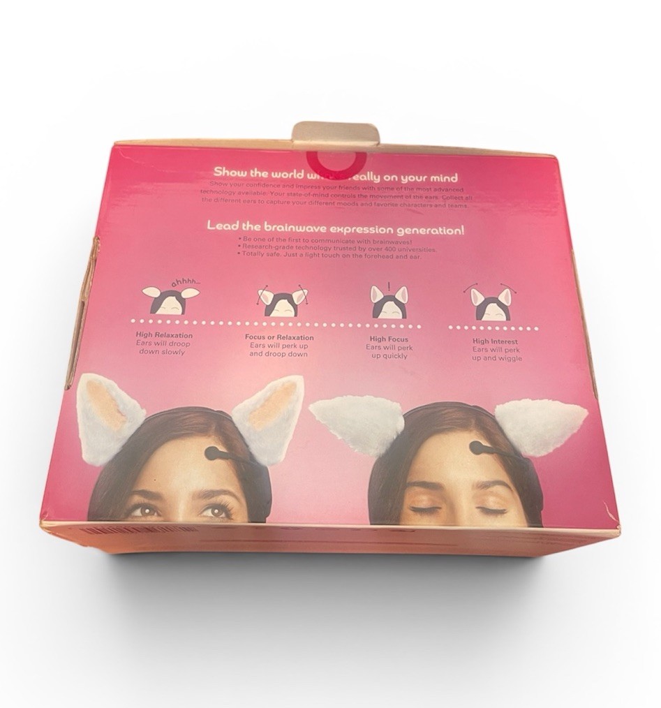 NeuroSky Necomimi Lightweight Brainwave Cat Ears View 2